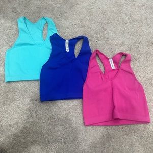 3-pack ribbed tank Zenana set